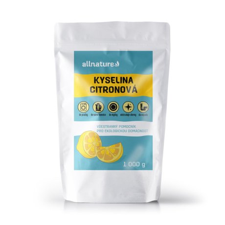 Allnature Kyselina citronová 1000 g | Mobake.sk