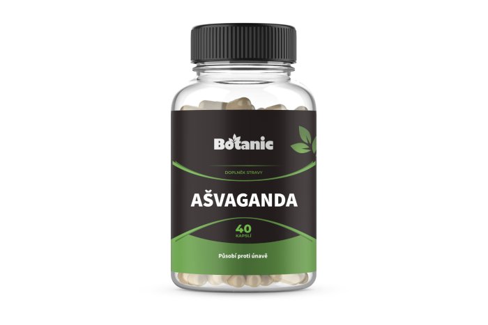 Ašvaganda Extrakt z koreňa s 2,5% whitanaloidov 40 kapsúl | Mobake.sk