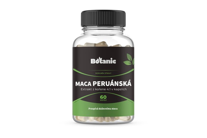 Botanic Maca Peruánska Extrakt z koreňa 60 kapsúl | Mobake.sk