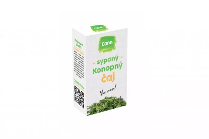 CANN Konopný čaj sypaný 20 g | Mobake.sk