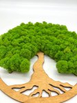 Machový obraz Strom života Simple Oak 30 cm